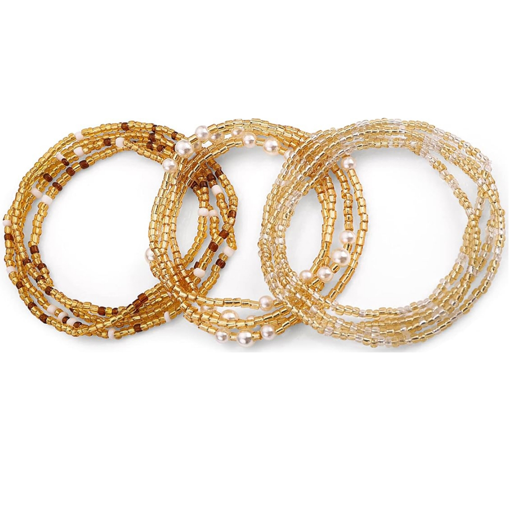 Body Jewelry Ends - Manik-manik Pinggang untuk Wanita, Manik-manik Perut,