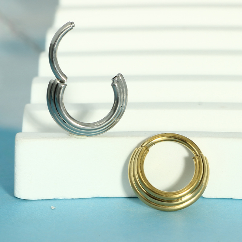 Anting Hidung Logam Cincin Hid - Body Jewelry Cartilage Earrings ulasan dan harga