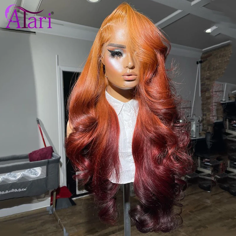 Wig depan renda 13x4 akar oran - Body Jewelry Underwear ulasan dan harga