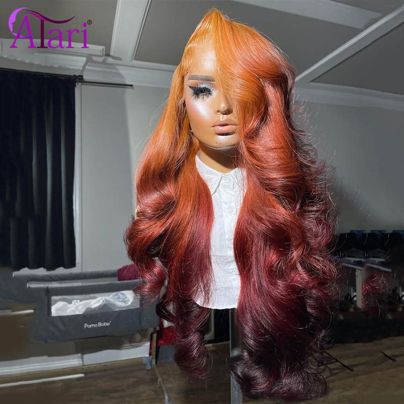 Wig depan renda 13x4 akar oran - Body Jewelry Underwear ulasan dan harga
