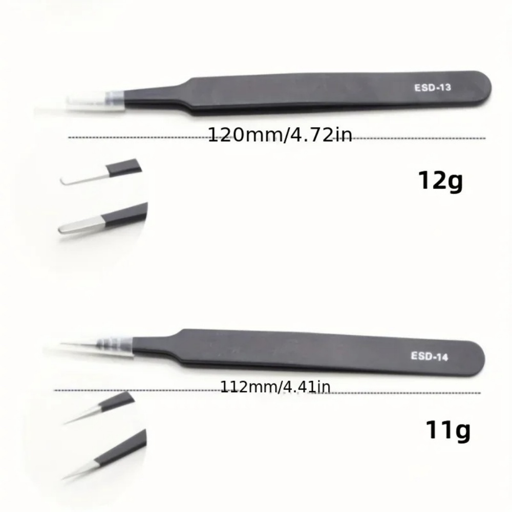6 Buah Pinset ESD Presisi Anti - Body Jewelry Tool ulasan dan harga