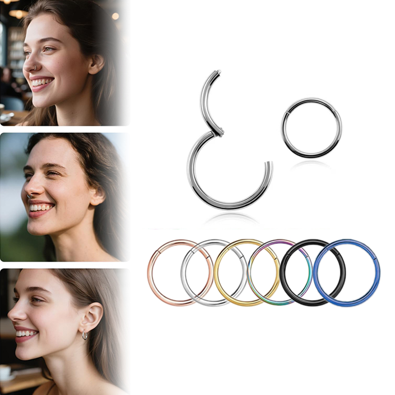 Cincin Telinga, Bibir, Tragus, - Body Jewelry Hoops ulasan dan harga