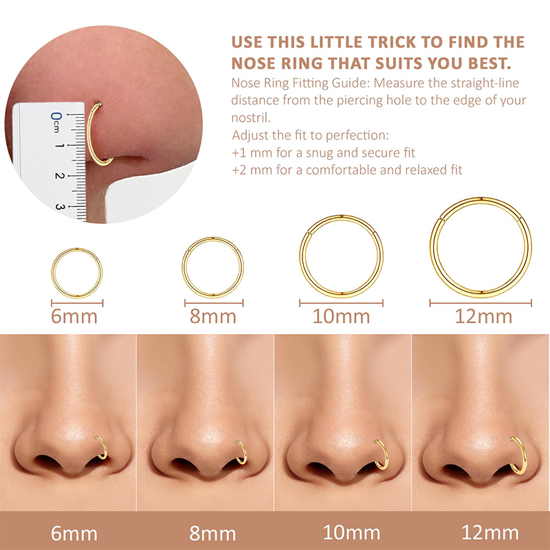 Cincin Telinga, Bibir, Tragus, - Body Jewelry Hoops ulasan dan harga