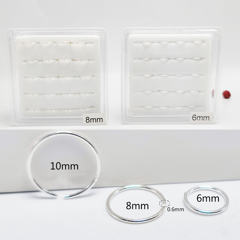 925 Sterling Cincin Hidung Per - Body Jewelry Cartilage Earrings ulasan dan harga