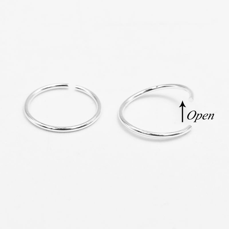 925 Sterling Cincin Hidung Per - Body Jewelry Cartilage Earrings ulasan dan harga