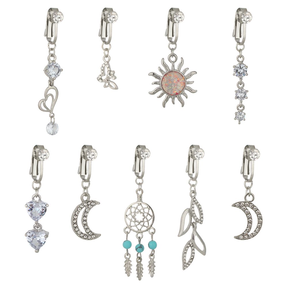 Tindik perut palsu kupu-kupu p - Body Jewelry Cartilage Earrings ulasan dan harga