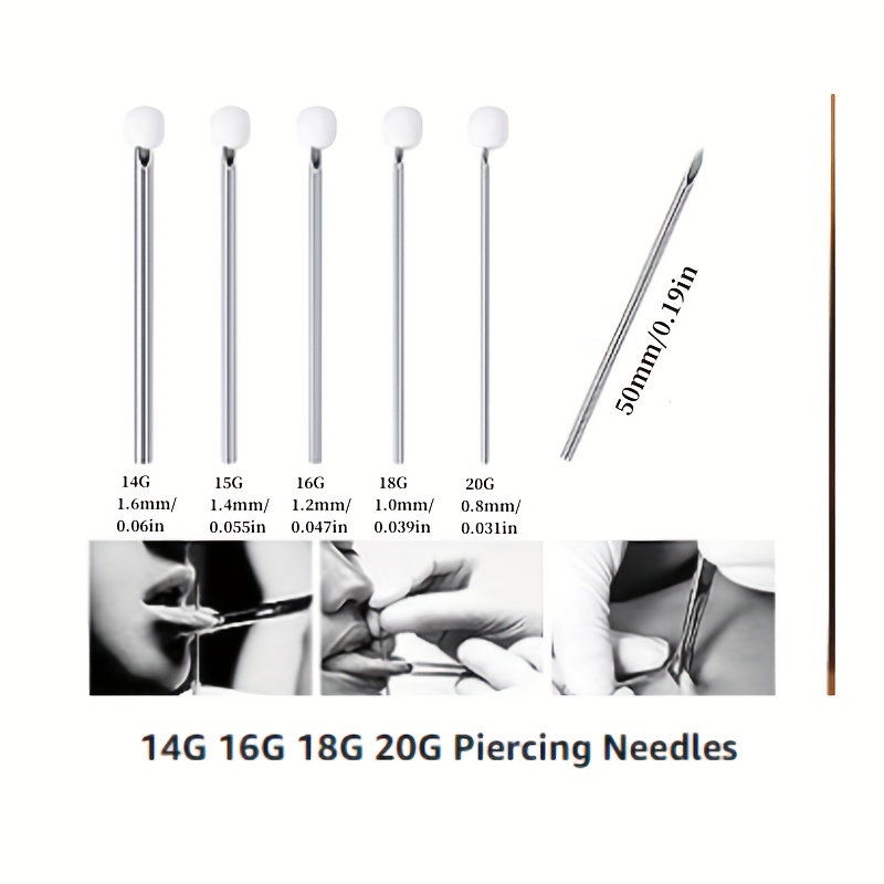 Jarum Tindik Badan Steril Seka - Body Jewelry Tool ulasan dan harga