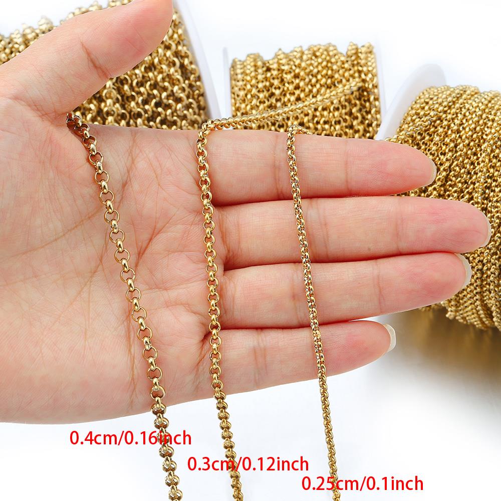 1 Meter Rantai Lingkaran Kecil - Body Jewelry Underwear ulasan dan harga