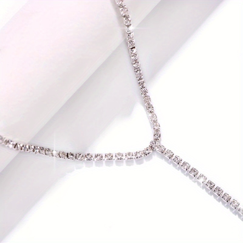 1 buah rantai kaki berlian imi - Body Jewelry Leg Chain ulasan dan harga