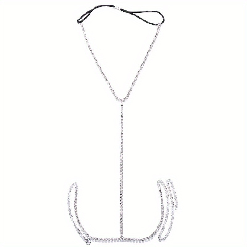 1 buah rantai kaki berlian imi - Body Jewelry Leg Chain ulasan dan harga