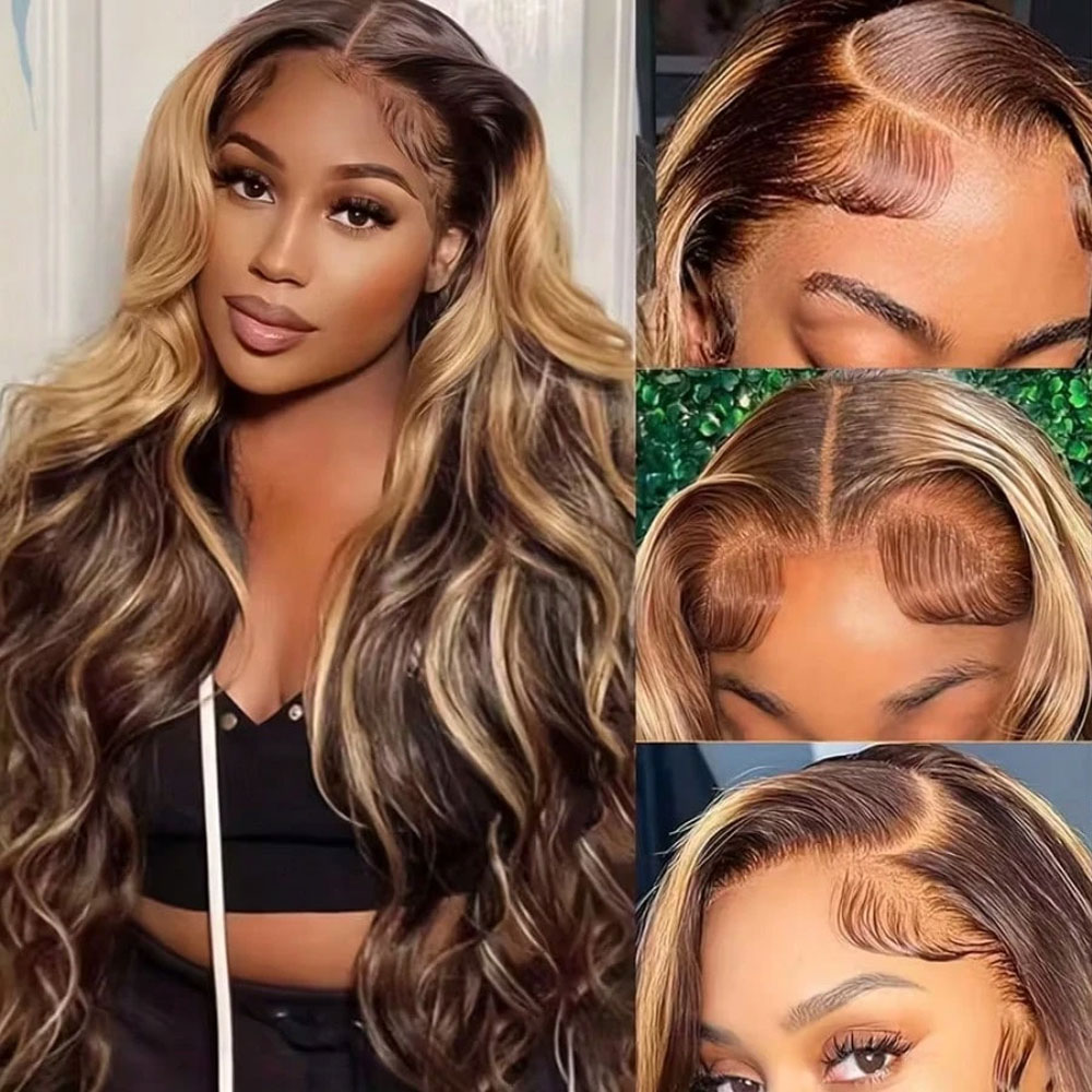 Wig Rambut Manusia 250% Densit - Body Jewelry Underwear ulasan dan harga