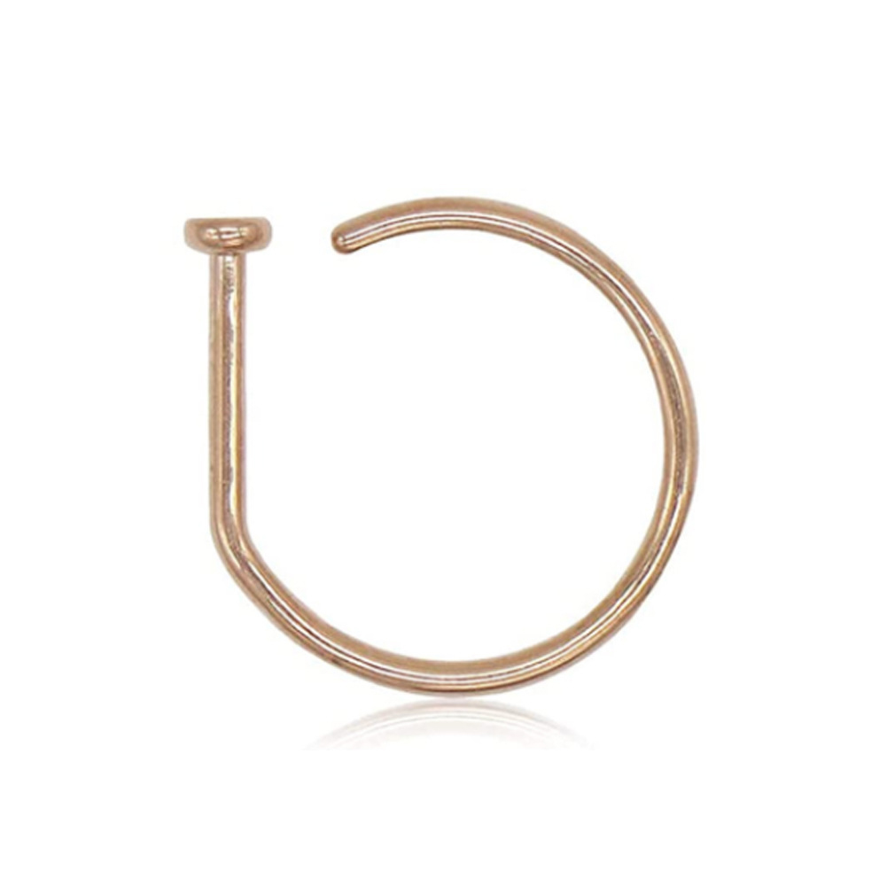 1 buah cincin hidung palsu Wan - Body Jewelry Hoops ulasan dan harga