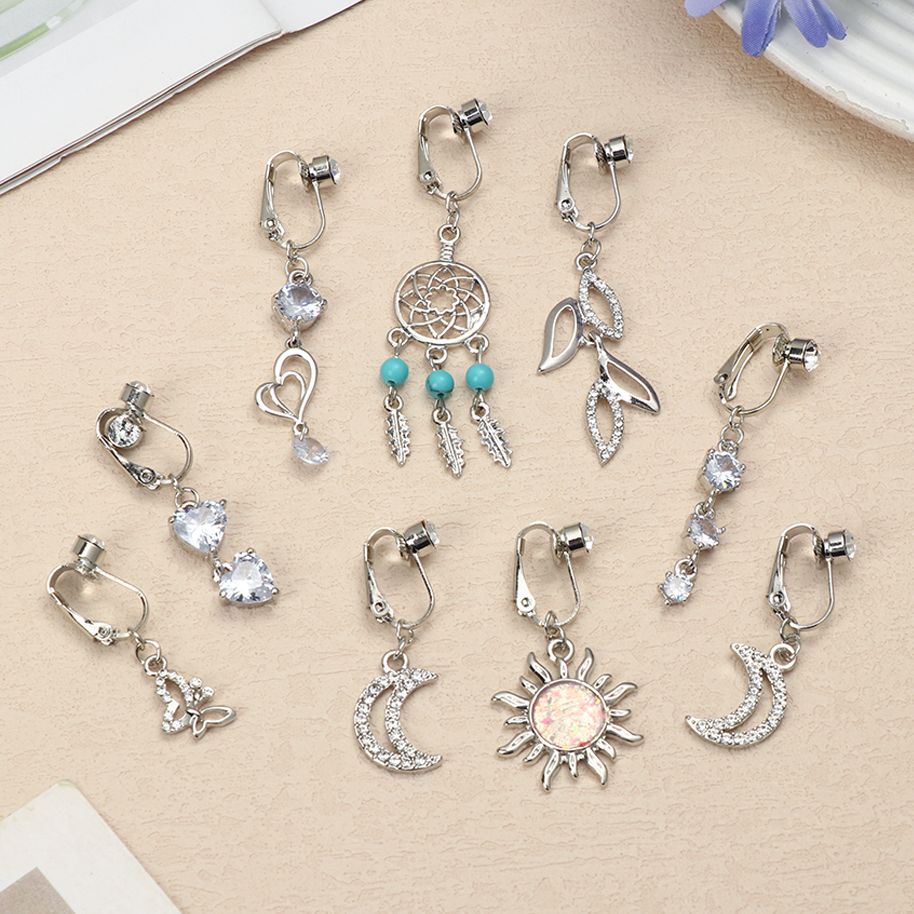 Perhiasan klip pusar palsu, ti - Body Jewelry Cartilage Earrings ulasan dan harga