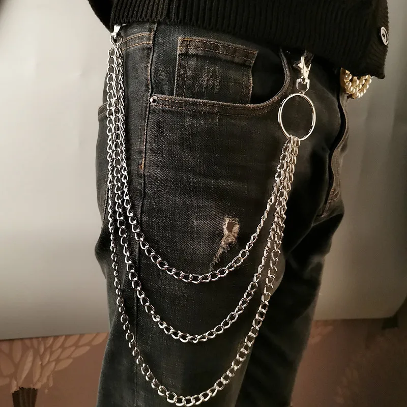Sabuk Rantai Logam Punk dengan - Body Jewelry Waist ulasan dan harga