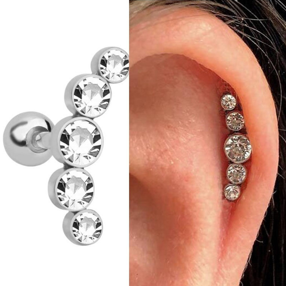 1Pcs Perhiasan Tindik Telinga  - Body Jewelry Cartilage Earrings ulasan dan harga