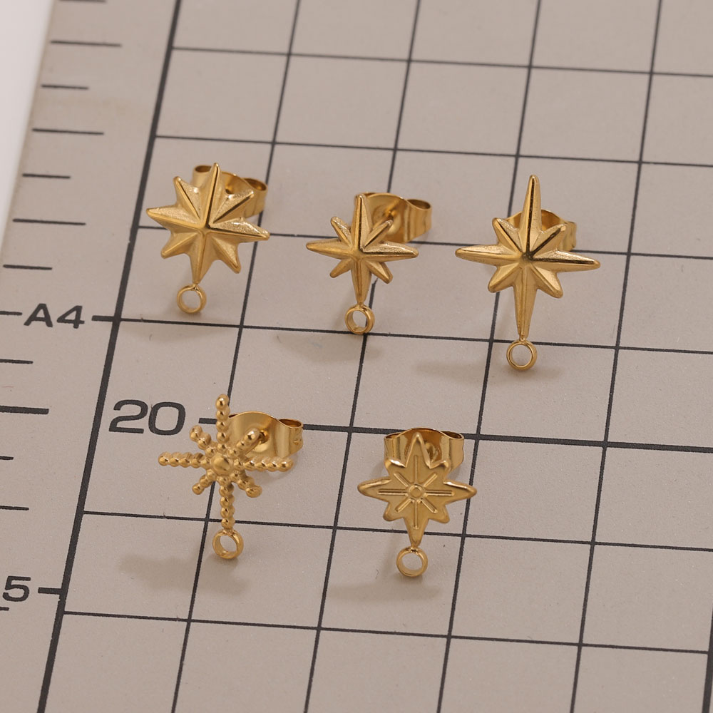 6 pcs Anting-anting Bintang St - Body Jewelry Tool ulasan dan harga