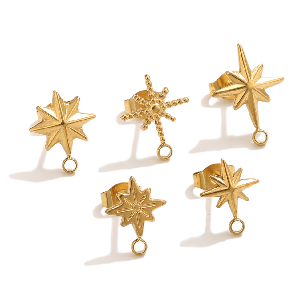 6 pcs Anting-anting Bintang St - Body Jewelry Tool ulasan dan harga