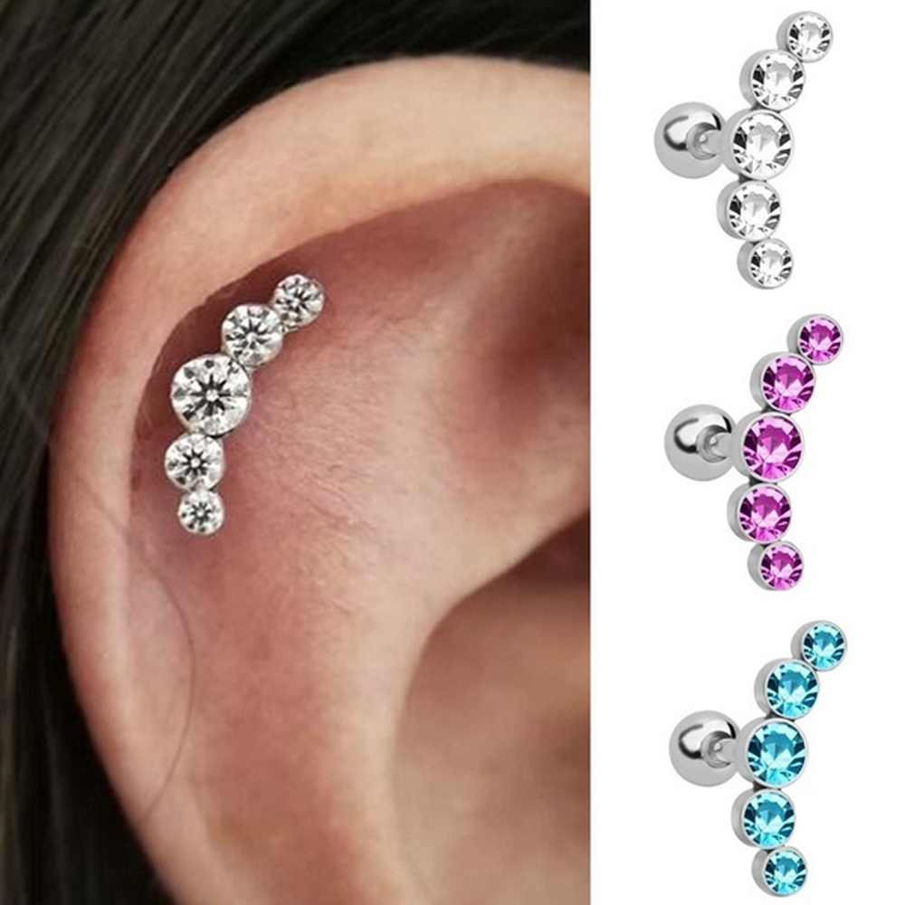 1Pcs Perhiasan Tubuh Fashion 1 - Body Jewelry Cartilage Earrings ulasan dan harga