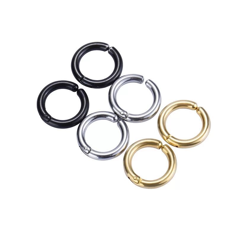 2/6 buah anting-anting Hoop Hu - Body Jewelry Cartilage Earrings ulasan dan harga