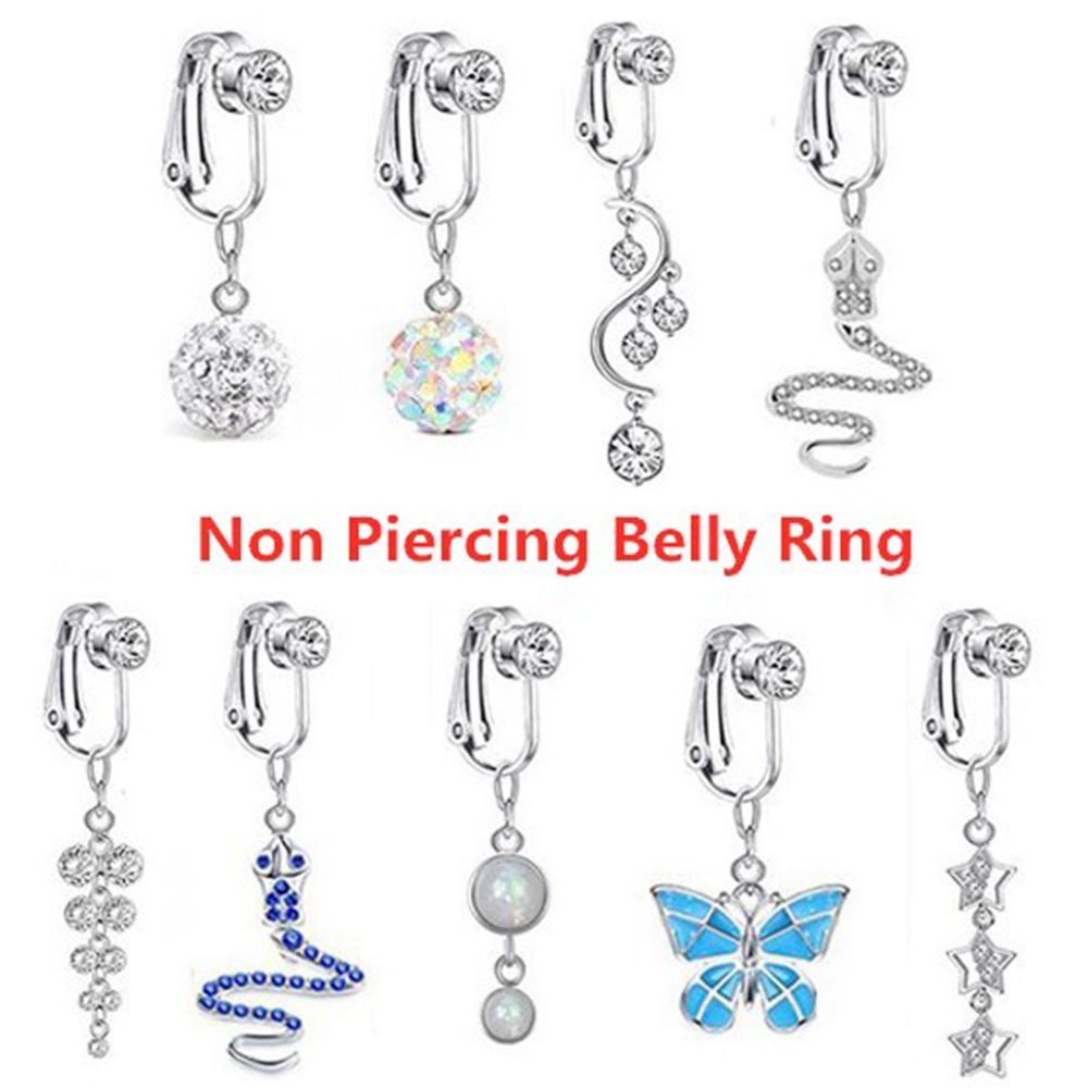 Aksesoris Wanita Anting Jepit  - Body Jewelry Cartilage Earrings ulasan dan harga