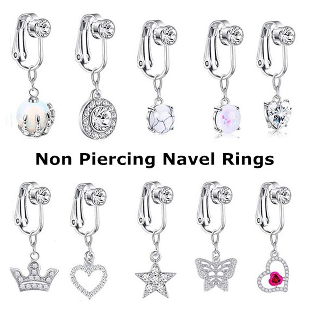 Aksesoris Wanita Anting Jepit  - Body Jewelry Cartilage Earrings ulasan dan harga