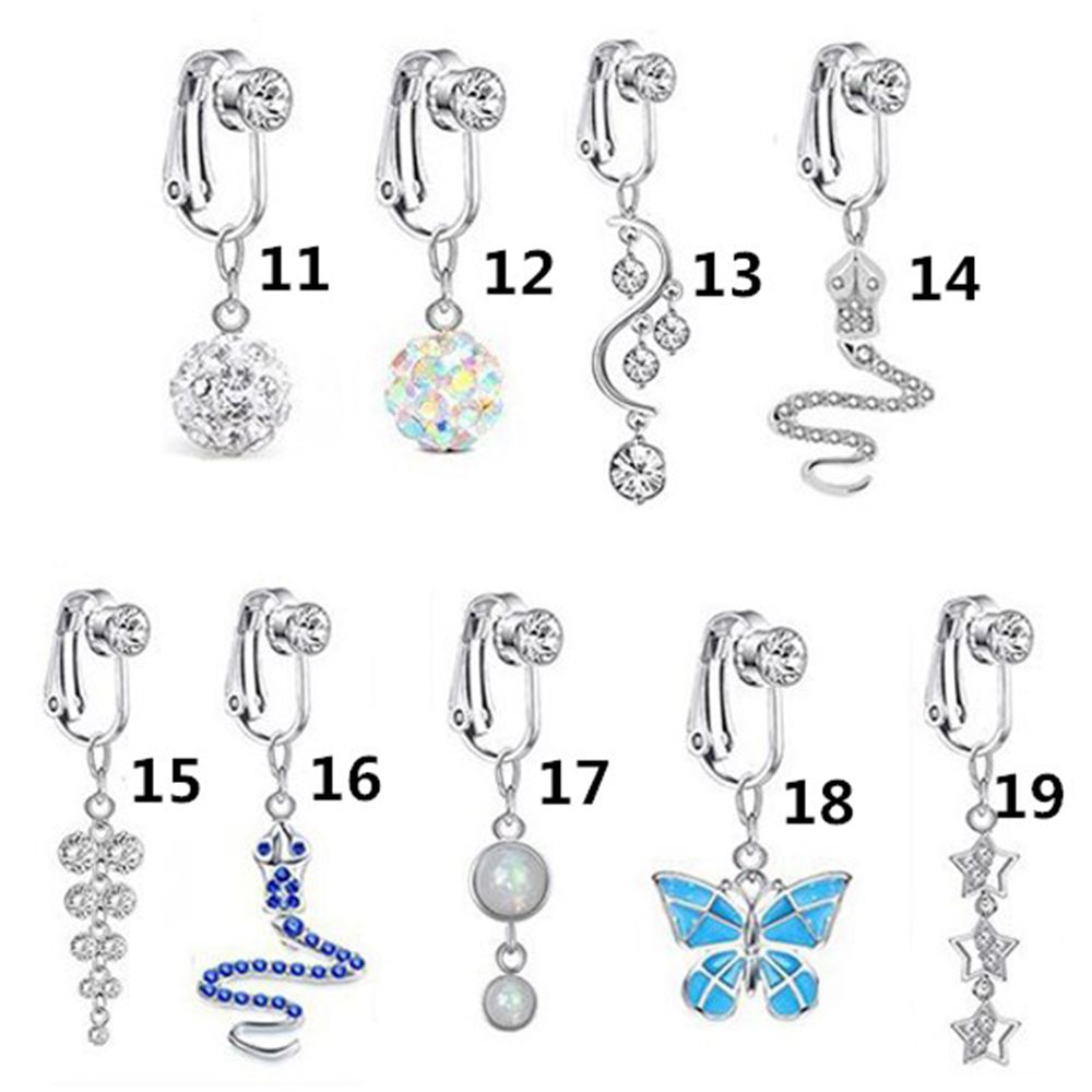 Aksesoris Wanita Anting Jepit  - Body Jewelry Cartilage Earrings ulasan dan harga