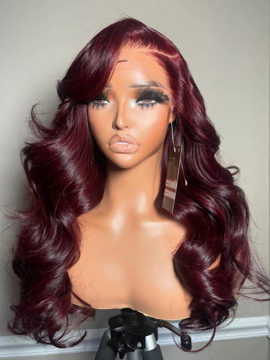 Wig Rambut Asli 34 Inch 200% 9 - Body Jewelry Underwear ulasan dan harga