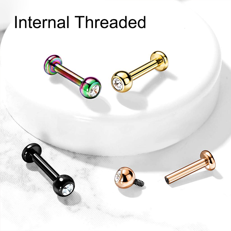 Perhiasan Anting Tindik Labret - Body Jewelry Hoops ulasan dan harga