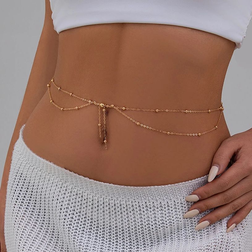 KunJoe Rantai Manik Tipis Warn - Body Jewelry Ends ulasan dan harga