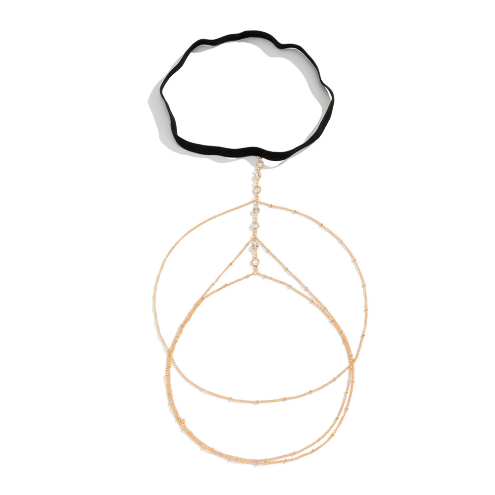 Rantai Paha Kristal Elastis Ga - Body Jewelry Ends ulasan dan harga