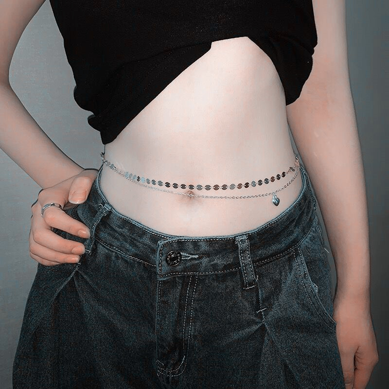 Rantai manik-manik dua lapis s - Body Jewelry Waist ulasan dan harga